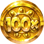 Pirots 5 City of Gold 100x munt