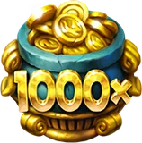 Pirots 5 City of Gold 1.000x munt