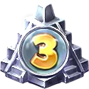 Upgradesymbool in Pirots 5 City of Gold