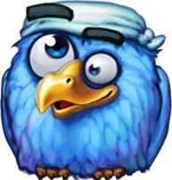 Blauwe vogel