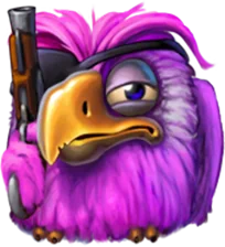 Paarse vogel